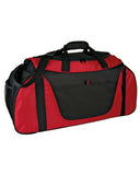 Port & Company Adjustable Shoulder Strap Two-Tone Duffle Bag