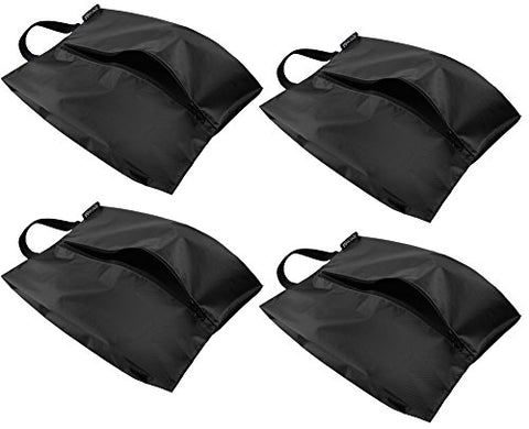 Bagail Travel Shoe Bags Set of 4 Lightweight Waterproof Nylon Storage Bag for Men & Women (Standard