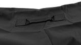 Deluxe Duffel Bag w/Zipper, Black - 42"X15"X15"