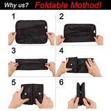 Allfourior Travel Packing Cubes -5 Set Compression Package Luggage Organizers