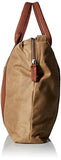 Buxton Men's Expedition Ii Huntington Canvas Laptop Briefcase, Tan