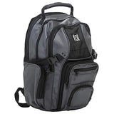 Ful Tennman Laptop Backpack, 17-Inch Laptop Sleeve, Titanium