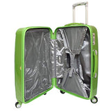 Heys Crown Edition L Elite Lightweight 26-inch Large Hardside Spinner Suitcase with TSA Lock Green