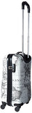 Heys America Unisex Classical World 21" Spinner Black/White Carry On