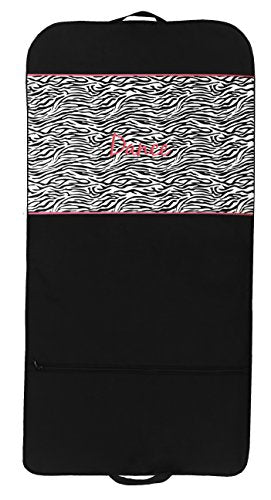 Sassi Designs Black Zebra Dance Garment Bag
