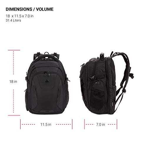 Shop SwissGear 5358 ScanSmart Laptop Backpack – Luggage Factory