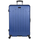 Heritage Travelware Lincoln Park 29" Hardside Lightweight 4-Wheel Spinner Checked Luggage, Cobalt