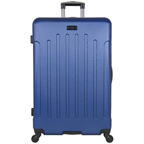 Heritage Travelware Lincoln Park 29" Hardside Lightweight 4-Wheel Spinner Checked Luggage, Cobalt