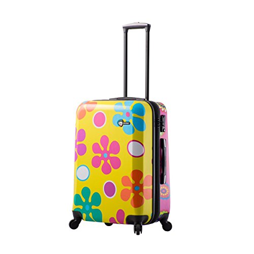 Mia Toro Pop Fiore Hardside 24 Inch Spinner, Gallio