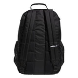 adidas Originals National 3-Stripes 2.0 Backpack, Black/White, One Size