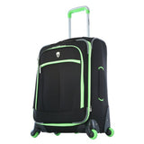 Olympia Evansville 3Pc Luggage Set, Lime, One Size