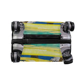 Suitcase Cover Cool Dog Surfing On Surfboard Wearing Sunglasses Luggage Cover Travel Case Bag