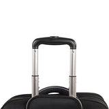 Calpak Ceo Black 2-Piece Rolling Laptop Briefcase Set