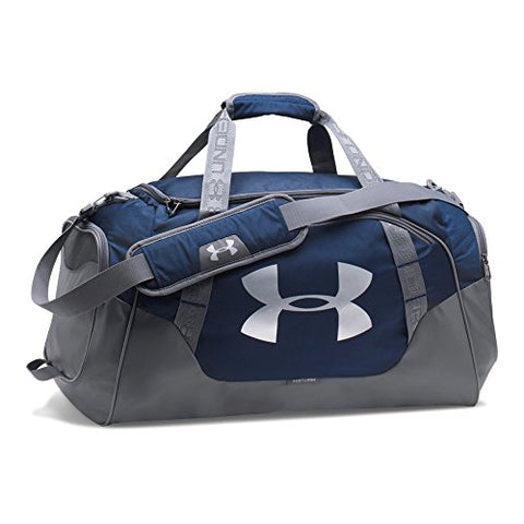Under Armour Undeniable Duffle 3.0 Gym Bag, Midnight Navy (410)/Silver,