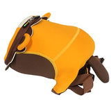 Emmzoe Toddler 3D Animal Backpack with Detachable Safety Harness Leash - Lightweight, Water Resistant, Adjustable - Fits Snacks, Food, Toys (Lion)