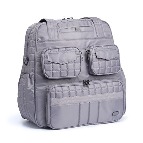 Lug Puddle Jumper Overnight / Gym Bag, Pearl Grey