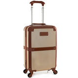 Rockland Stage Coach 20 Inch Rolling Trunk, Champagne, One Size