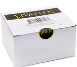 Vivaplex, 12, Assorted Colors, 1 oz Glass Bottles, With Glass Eye Droppers