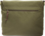 Mancini 10.1" Laptop Crossover Bag in Grey - Black Trim