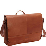 Kenneth Cole Reaction Come Bag Soon Leather 15.6" Messenger Laptop, Cognac One Size