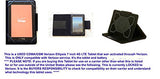 Ellipsis 7 4G Lte Used Tablet By Verizon-Locked & M-Edge Universal Stealth Used Travel Case &