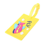 Carise Cartoon Pattern Travel Luggage Bag Tag Name Address Tel Label Holder Baggage Tag