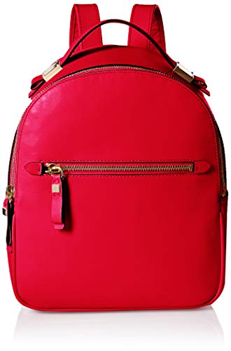 Cole Haan Women's Tali Leather Small Backpack, barbados cherry