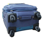 Revo 19-Inch Logic Lightweight Expandable Upright Spinner Carry-On, Blue