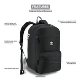 adidas Originals National Backpack, Med Grey, One Size