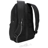 Targus Legend IQ Backpack Laptop bag for Business Professional and College Student with Durable Material, Pockets Throughout, Headphone Cord Pocket, TrolleyStrap, Fits 16-Inch Laptop, Black (TSB705US)