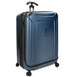 Traveler’S Choice Barcelona 100% Polycarbonate Durable Hardshell Expandable Front Opening Dual