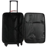 Travelers Club Tuscany 5-Piece Upright Luggage Set, Circle