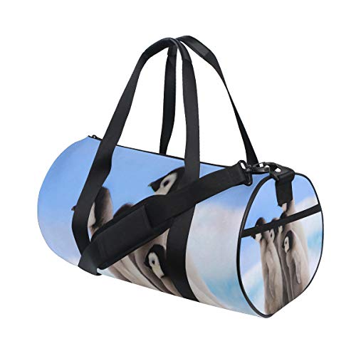Duffel Bags Penguin Brothers Womens Gym Yoga Bag Small Fun Sports Bag for Men