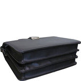 AmeriLeather Leather Doctor's Carriage Bag (Waxy Brown)