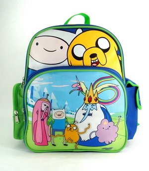 Small Backpack - Adventure Time - Massive Island Jake & Finn
