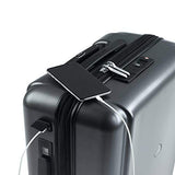 Delsey Pluggage 28" Hardside Spinner Upright Checked Luggage (Black)