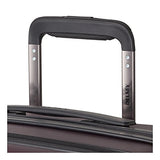 Delsey Luggage Cruise Lite Hardside 21" Carry On Exp. Spinner Trolley With Front Pocket, Black