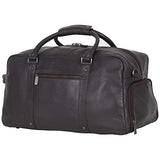 Kenneth Cole Reaction Men's 20" Leather Top Zip Travel with RFID Duffel Bag Brown One Size
