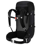 Gonex 45+5L Hiking Backpack, Outdoor Travel Backpack with Rain Cover for Climbing, Camping,