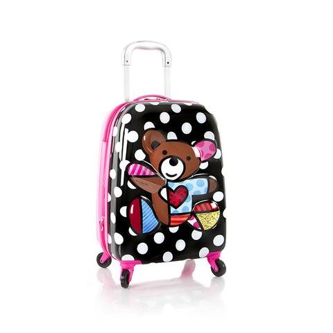Heys America Britto Tween 3D Pop Up Spinner Luggage (Multi-Britto Heart With