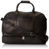 David King & Co. Duffel With Bottom Compartment, Black, One Size