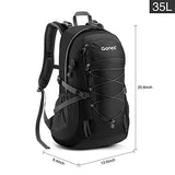 Gonex Updated 35L Hiking Backpack, Water Repellent Camping Outdoor Trekking Daypack, Backpack Cover