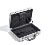 Zero Halliburton Geo Aluminum 3.0 Small Hardsided Attache Case in Silver