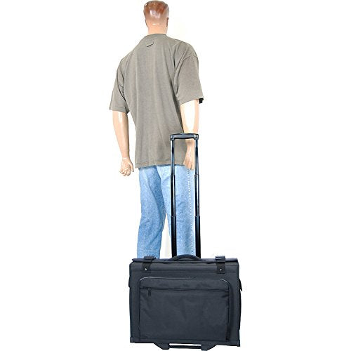 Netpack 20" Hard Side Rolling Computer Catalog Case (Black)