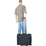 Netpack 20" Hard Side Rolling Computer Catalog Case (Black)