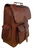 Leather Backpack Rucksack Vintage Bag Leather Handmade Vintage Style College Bag