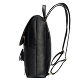 Estarer Women PU Backpack 15.6inch Laptop Vintage College School Rucksack Bag