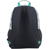 Fuel Ultimate Girls Concept Backpack, Turquoise/Graphite/Star Print