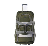 Olympia 29" 8 Pocket Rolling Duffel, Green, One Size