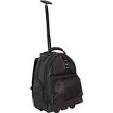 Targus Rolling Backpack Case For 15.4-Inch Laptops, Black (Tsb700)